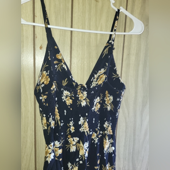 Womens Midi Floral Flowy Sundress - Picture 2 of 6